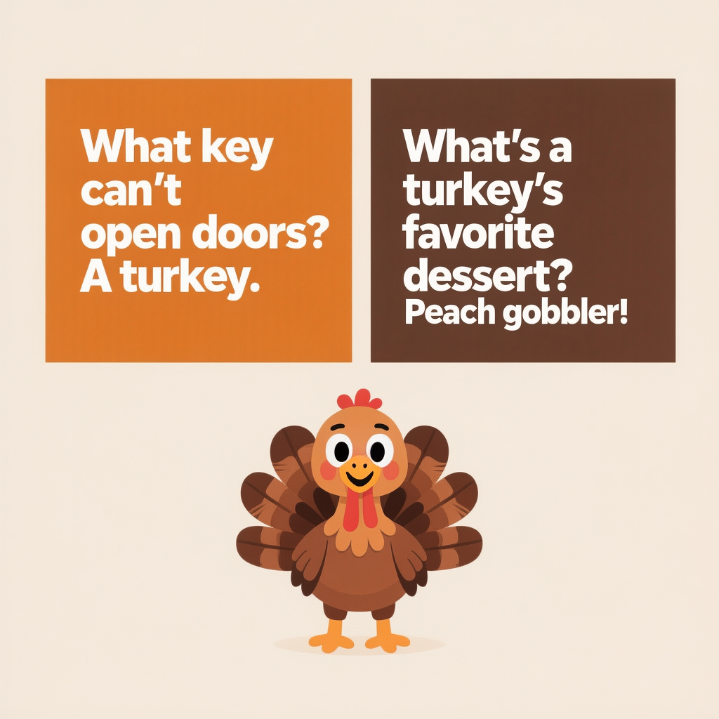 Thanksgiving Food Puns Kids Will Eat Up 🍽️