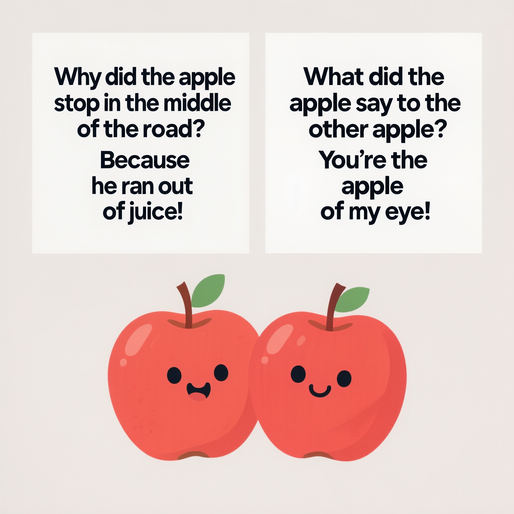 Apple Puns for Teachers and Classrooms