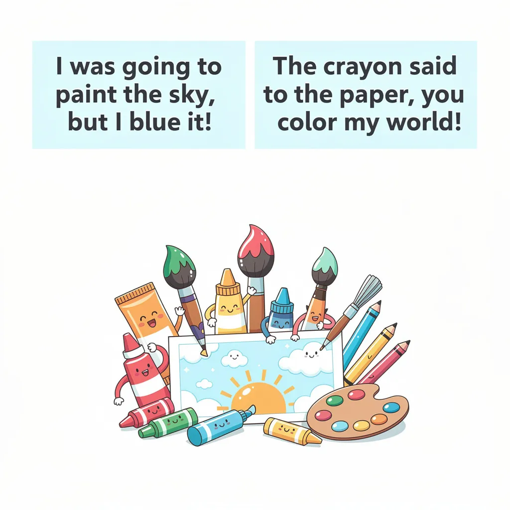 Short Art One-Liners for Quick Laughs