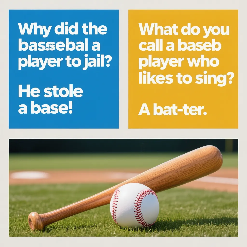 Cute Baseball Puns for Little Sluggers 💕