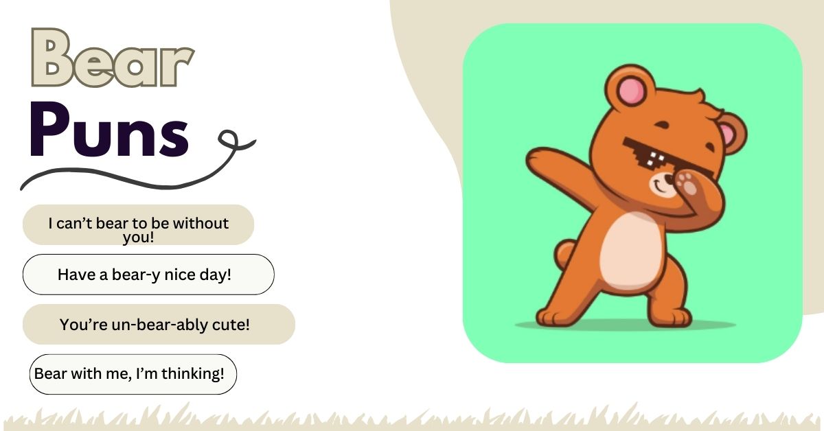 Bear Puns for Kids