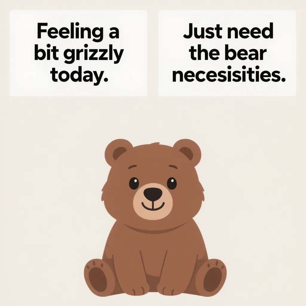 Cute Bear Puns for Valentines and Love Notes 💕