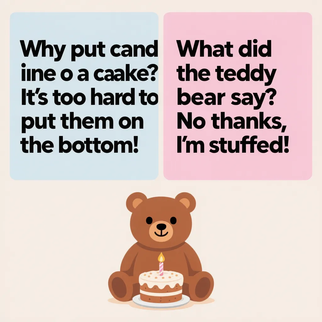 Birthday Card Puns for Kids