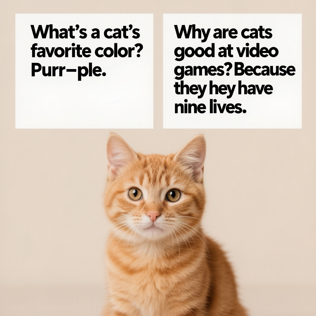 Best Cat Puns for Kids of All Time