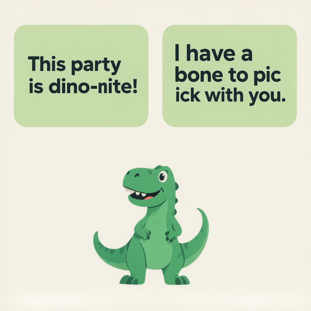 Cute Dinosaur Puns for Little Kids