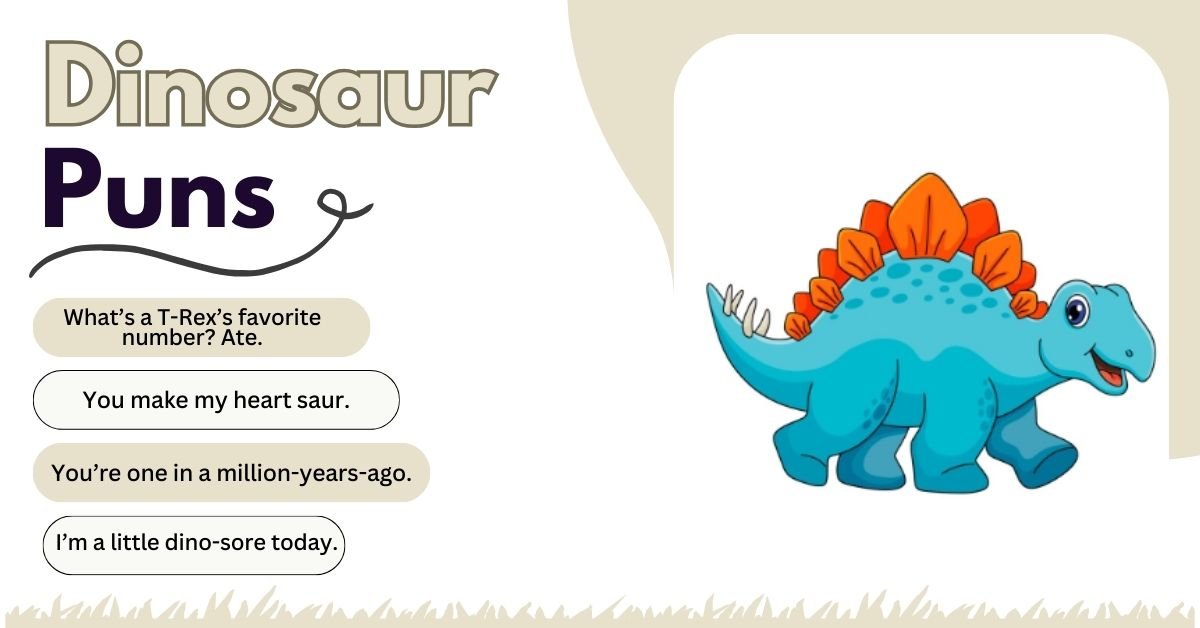 Dinosaur Puns for Kids