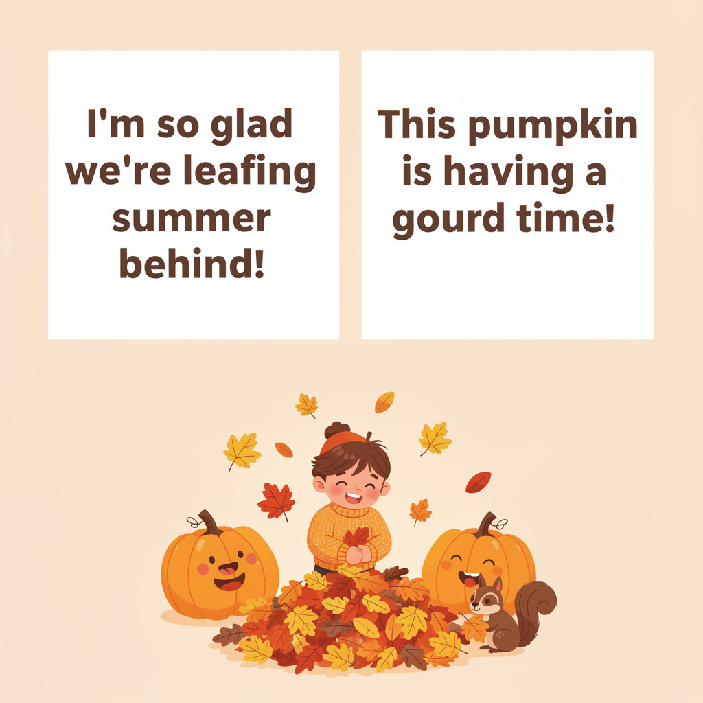 Autumn One-Liners That Kids Love