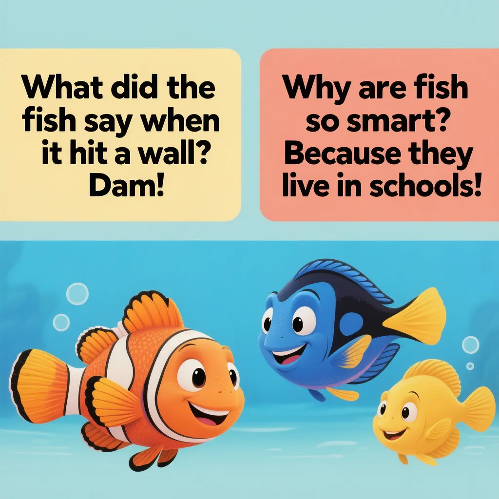 Best Fish Puns for Kids of All Time
