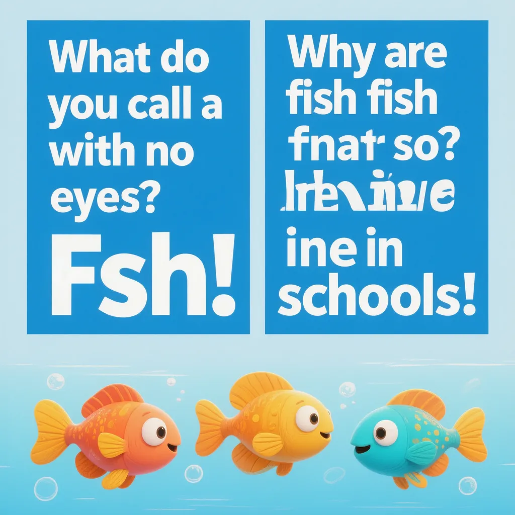 Ocean-Themed Fish Puns 🌊