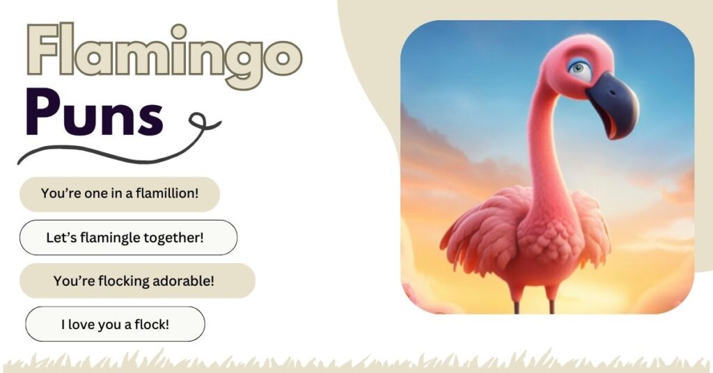 Flamingo Puns for Kids