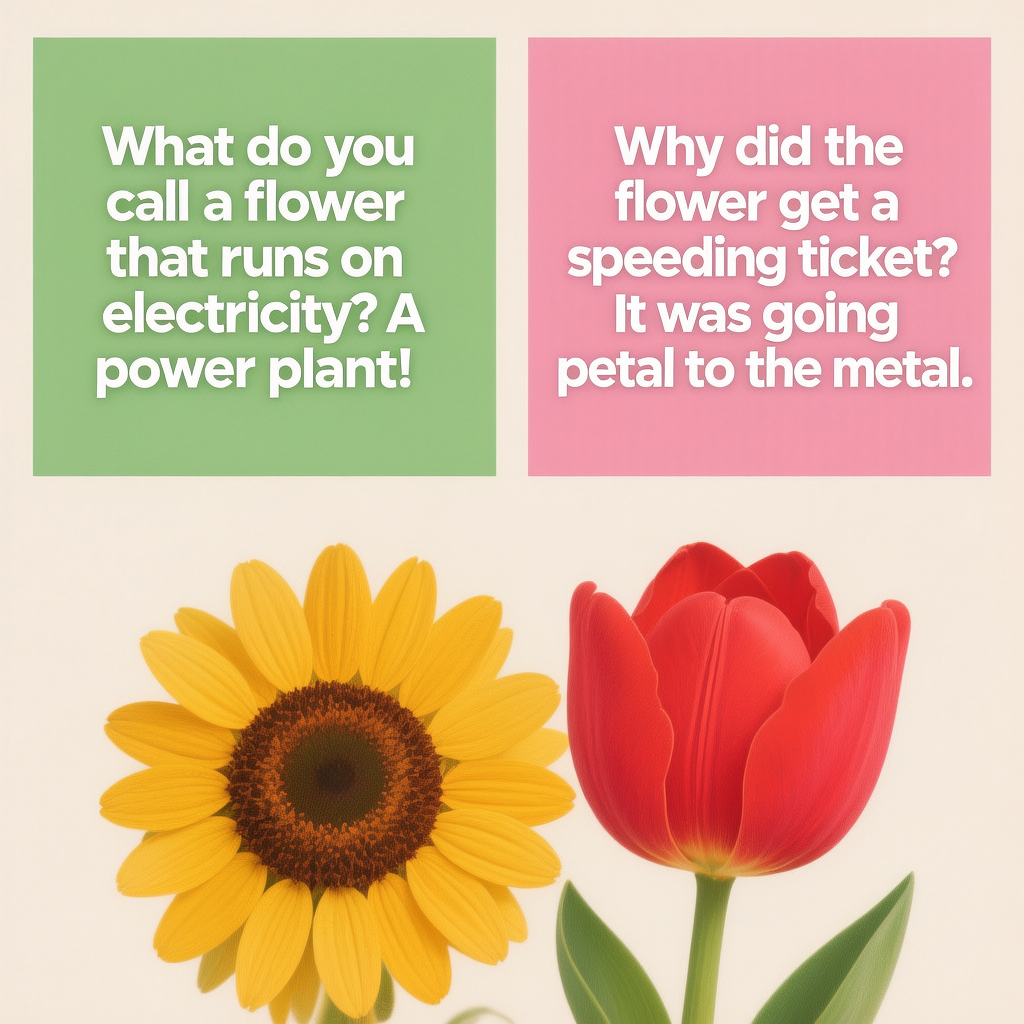 Best Flower Puns for Kids of All Time
