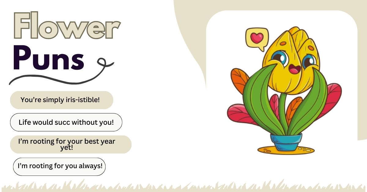 Flower Puns for Kids