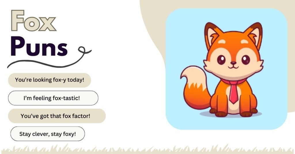Fox Puns for Kids