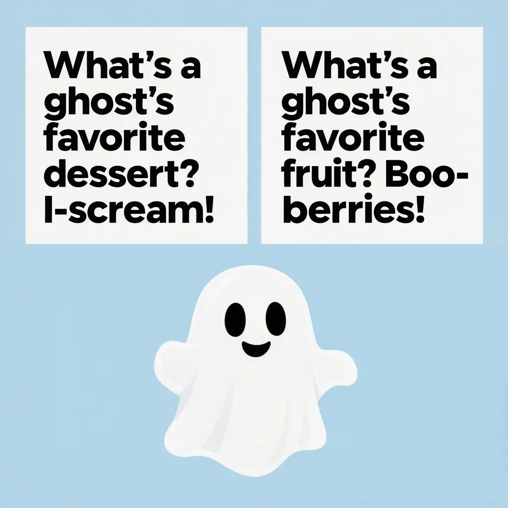 Best Ghost Puns for Kids of All Time