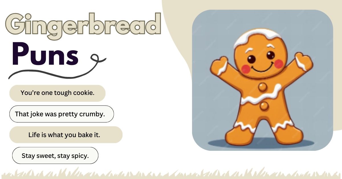 Gingerbread Puns for Kids