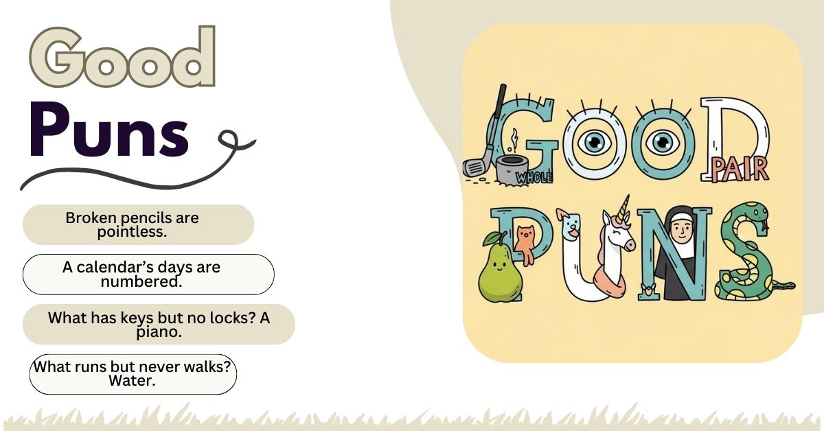 Good Puns for Kids