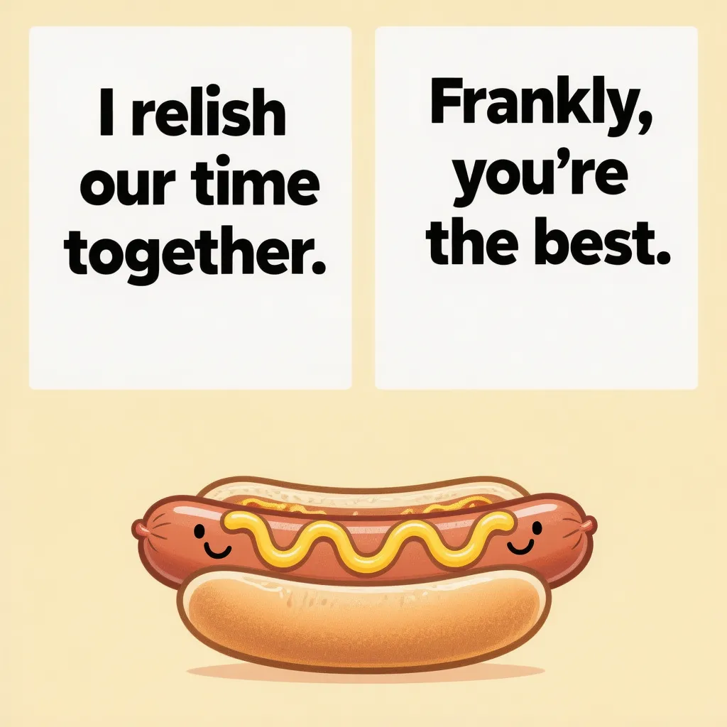 Hot Dog Puns for Lunch Boxes