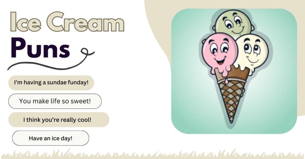 Ice Cream Puns for Kids