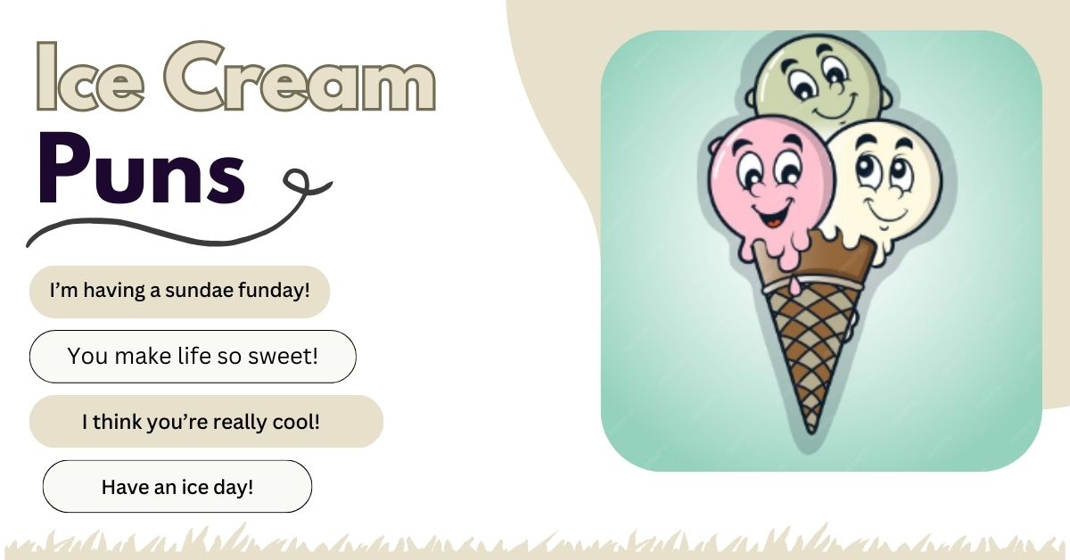 Ice Cream Puns for Kids