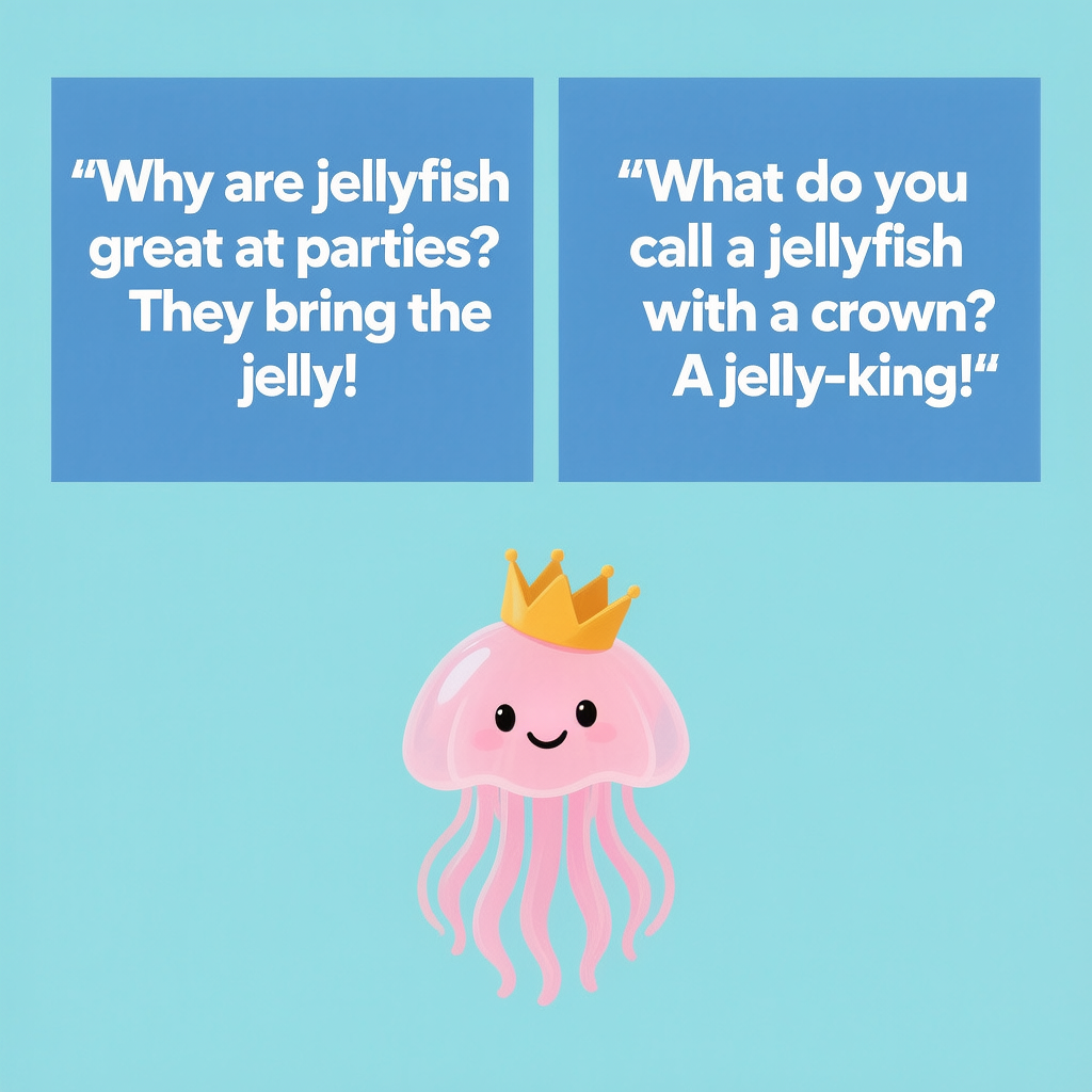 Jellyfish Knock-Knock Jokes for Kids