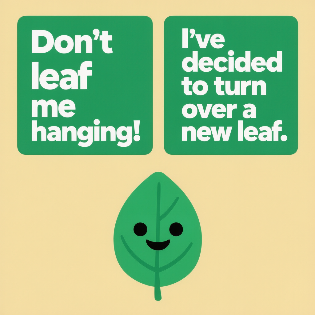 Leaf Puns for Instagram Captions