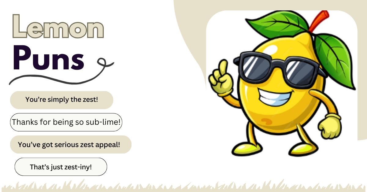 Lemon Puns for Kids