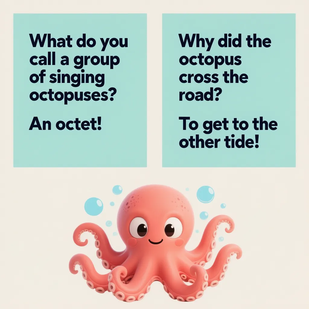 Octopus Puns About Arms and Tentacles