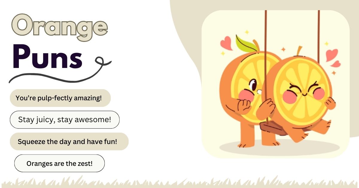 Orange Puns for Kids