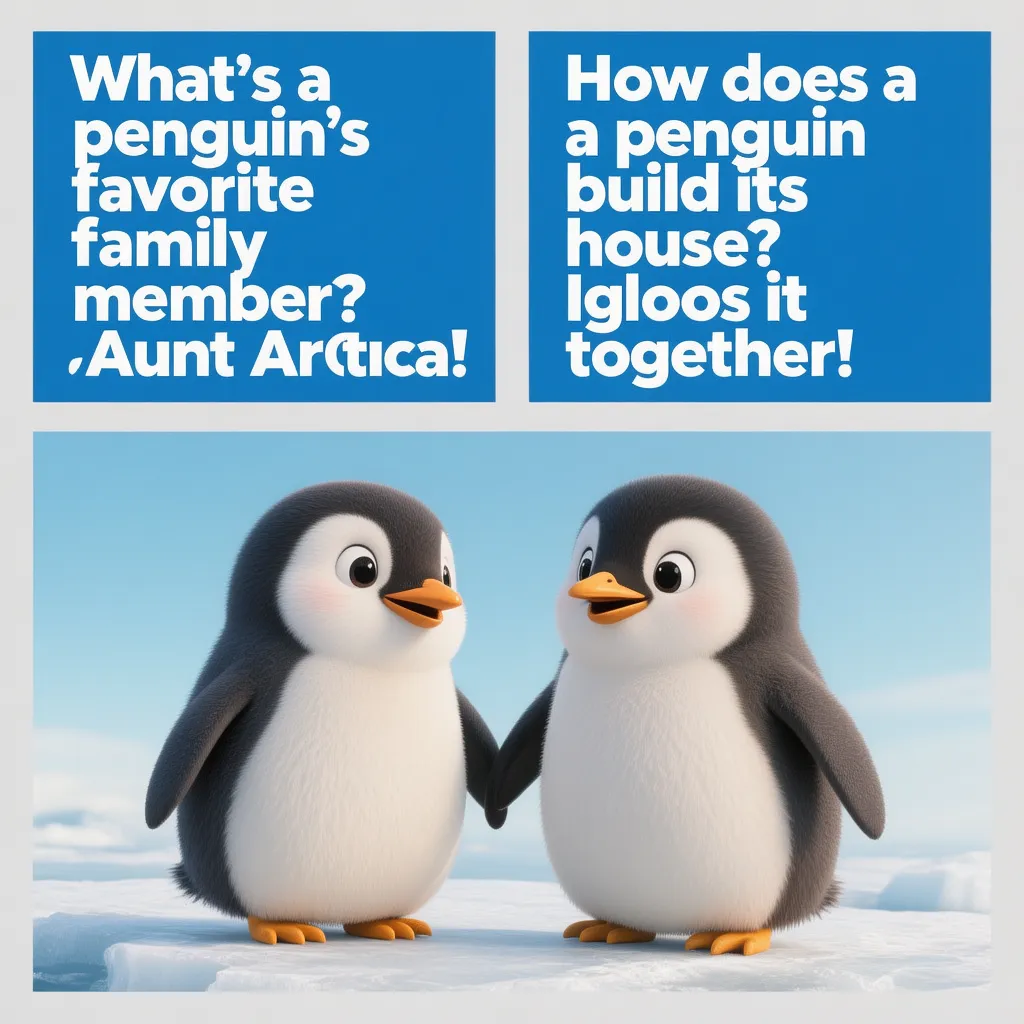 Cold and Ice Penguin Jokes ❄️