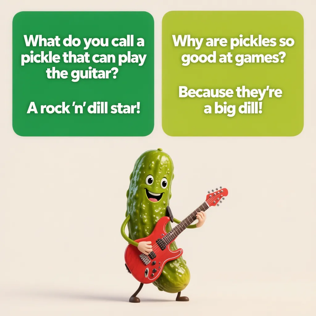 Best Pickle Puns for Kids of All Time