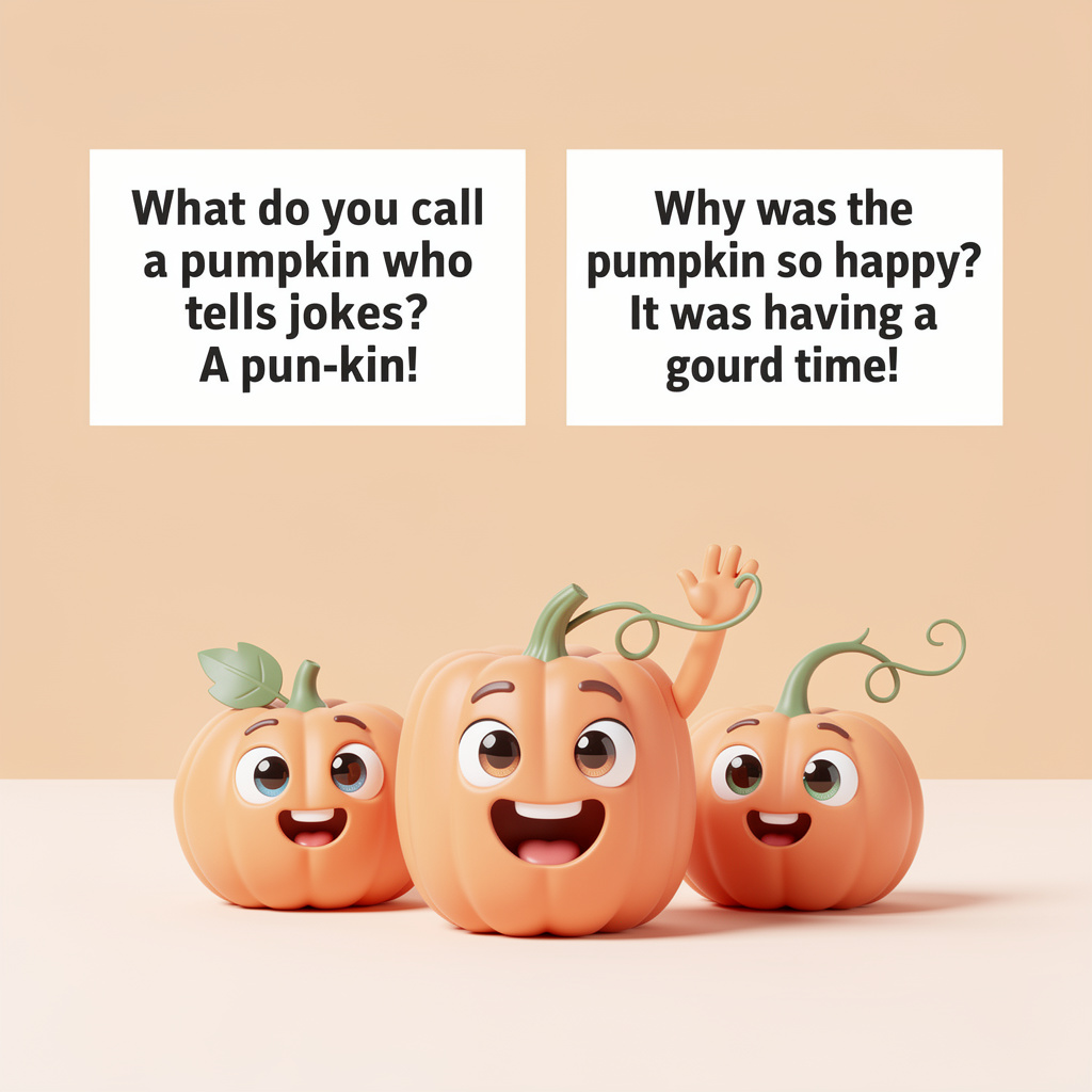 Funny Pumpkin Jokes for Kids
