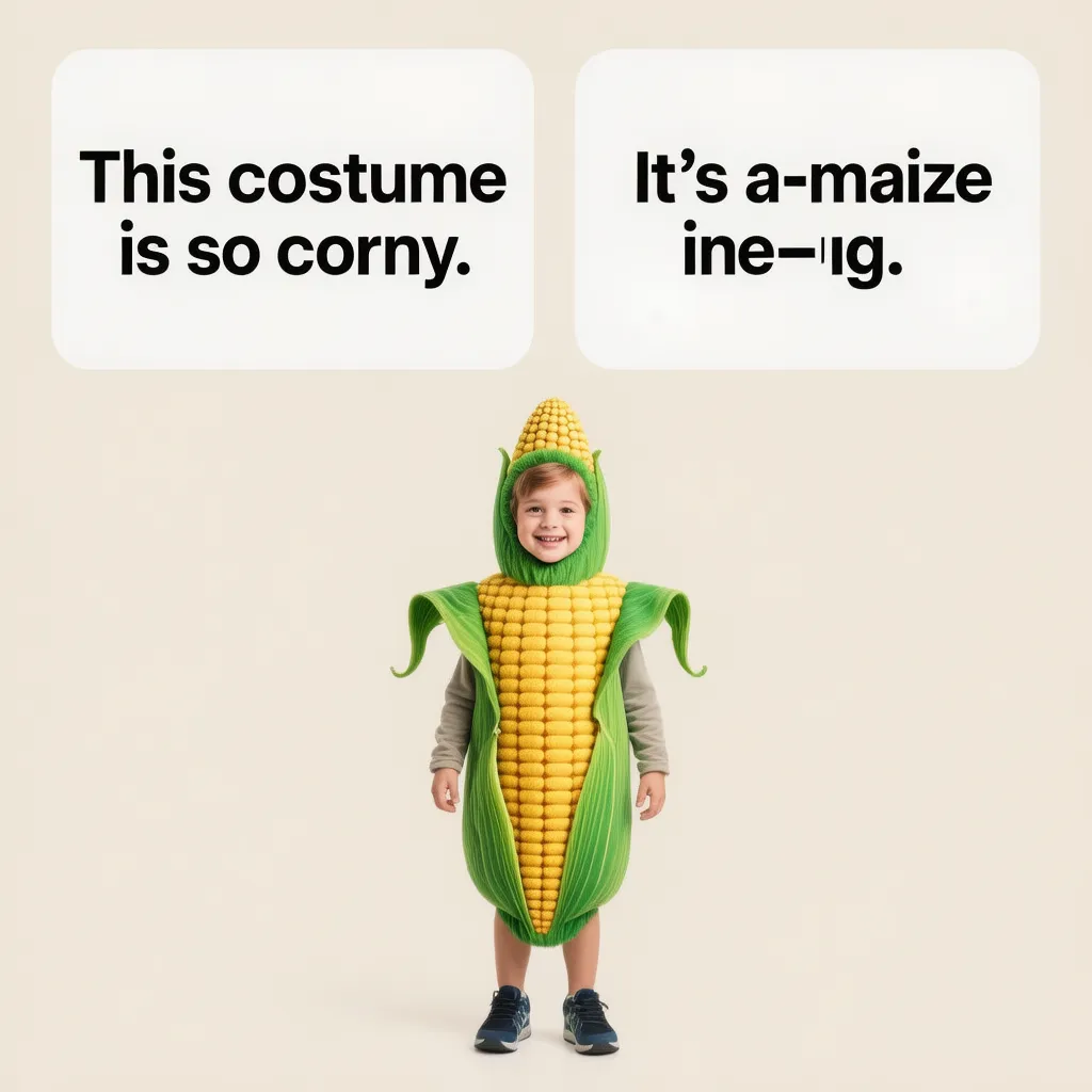 Punny Costume Slogans Kids Can Use