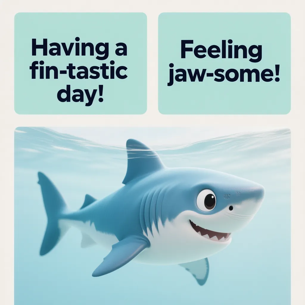 Shark Puns for School and Lunch Boxes