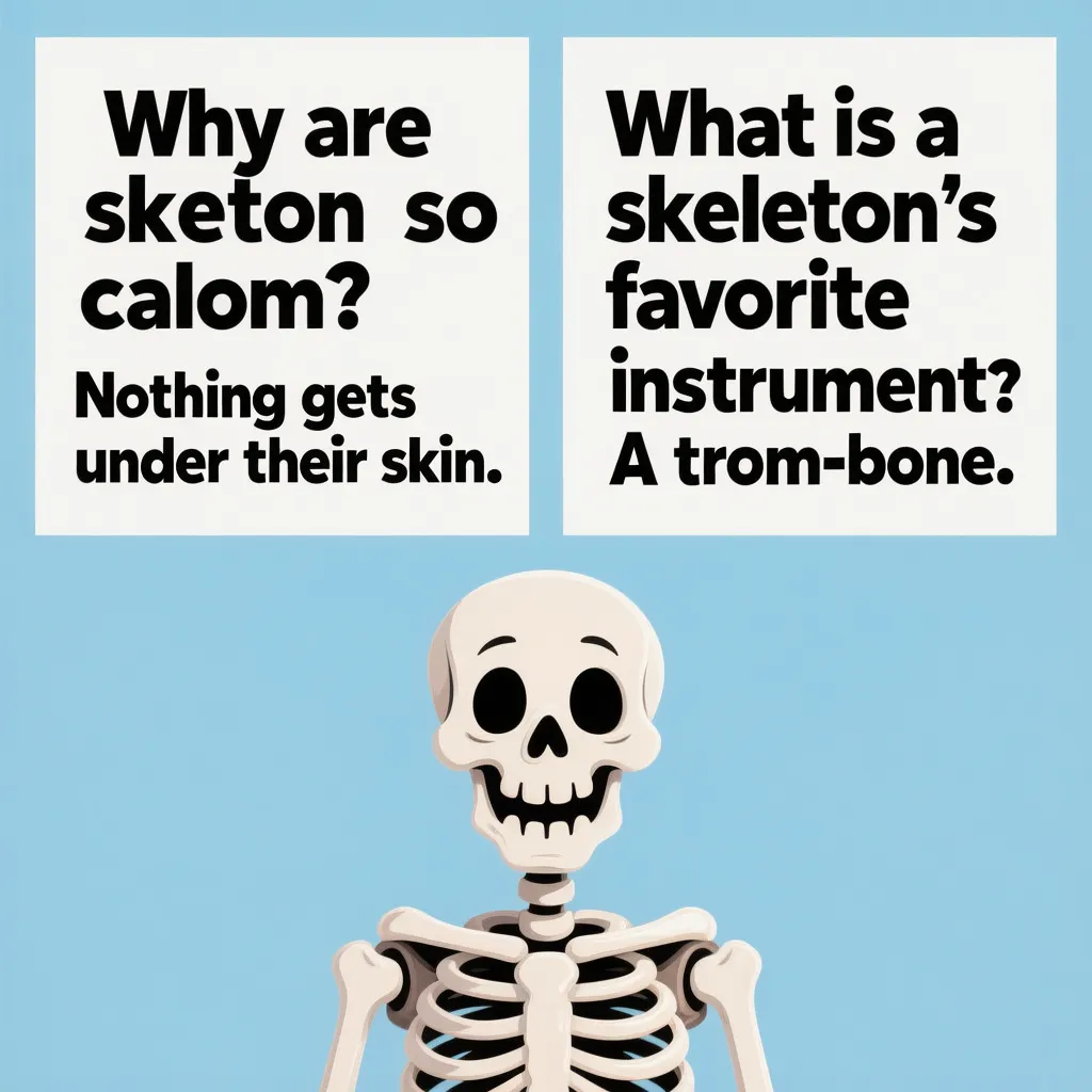 Best Skeleton Puns for Kids of All Time