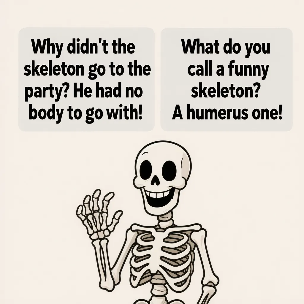 Skeleton Puns for Halloween 🎃