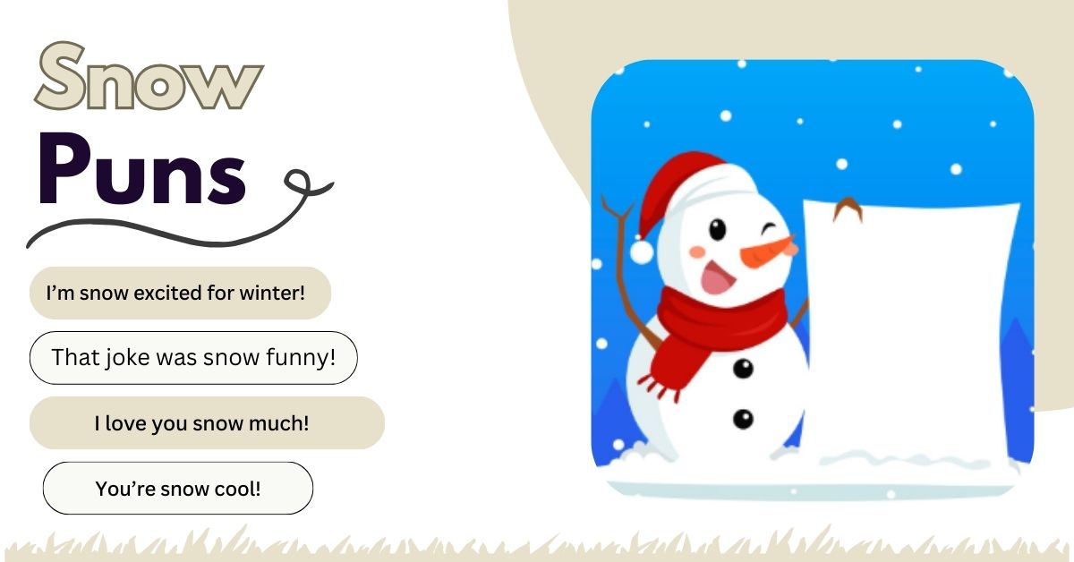 Snow Puns for Kids