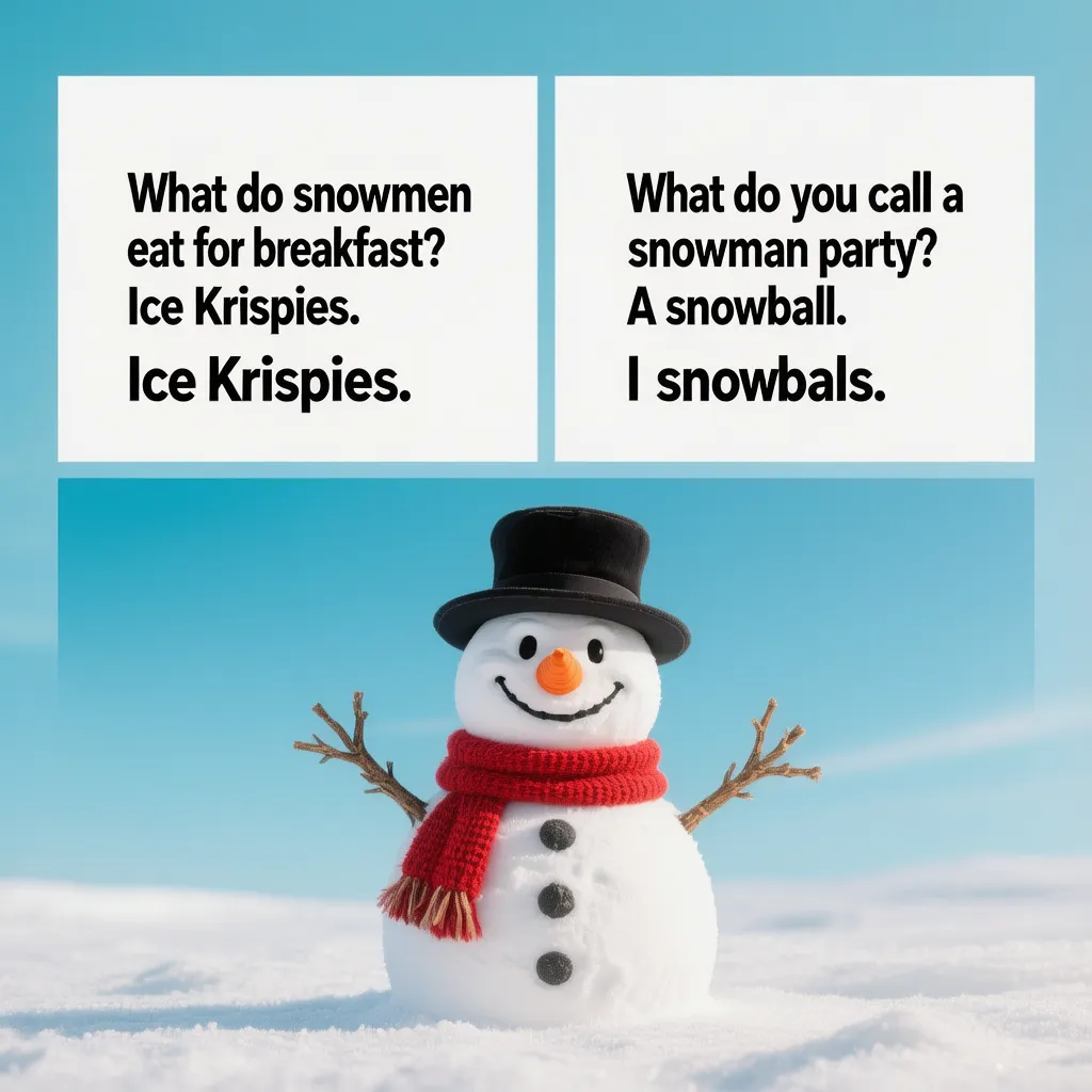 Snowman Knock-Knock Jokes