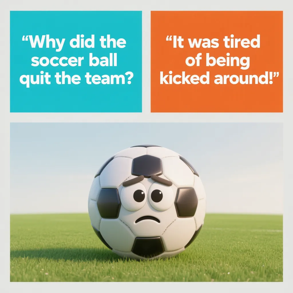 Soccer Puns About Kicking and Playing