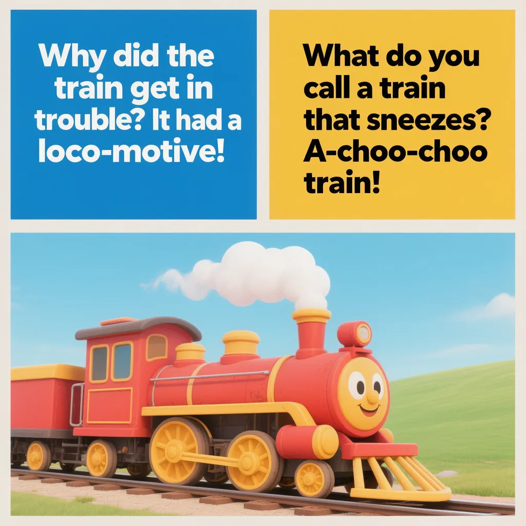 Best Train Puns for Kids of All Time