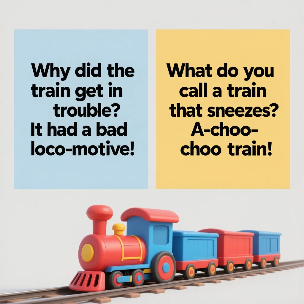 Train Station and Track Puns
