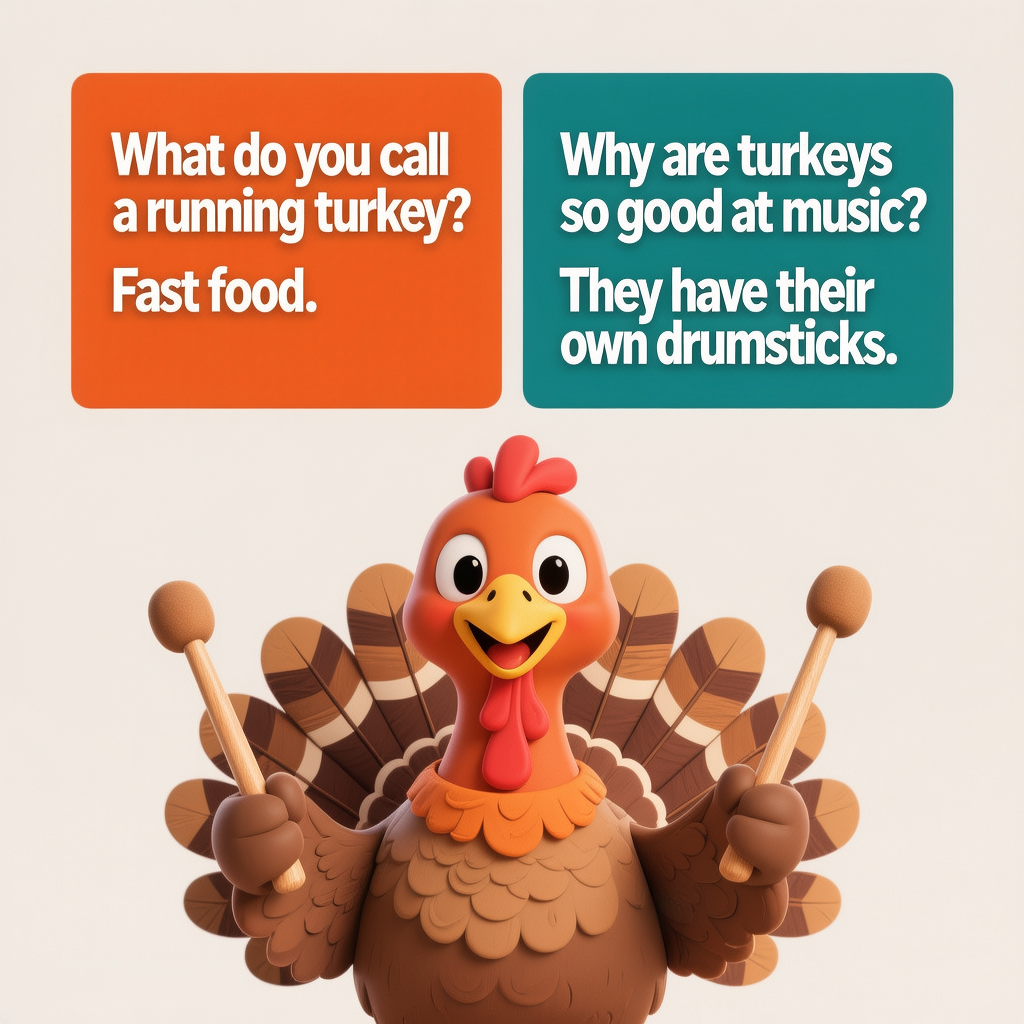 Turkey Thanksgiving Puns