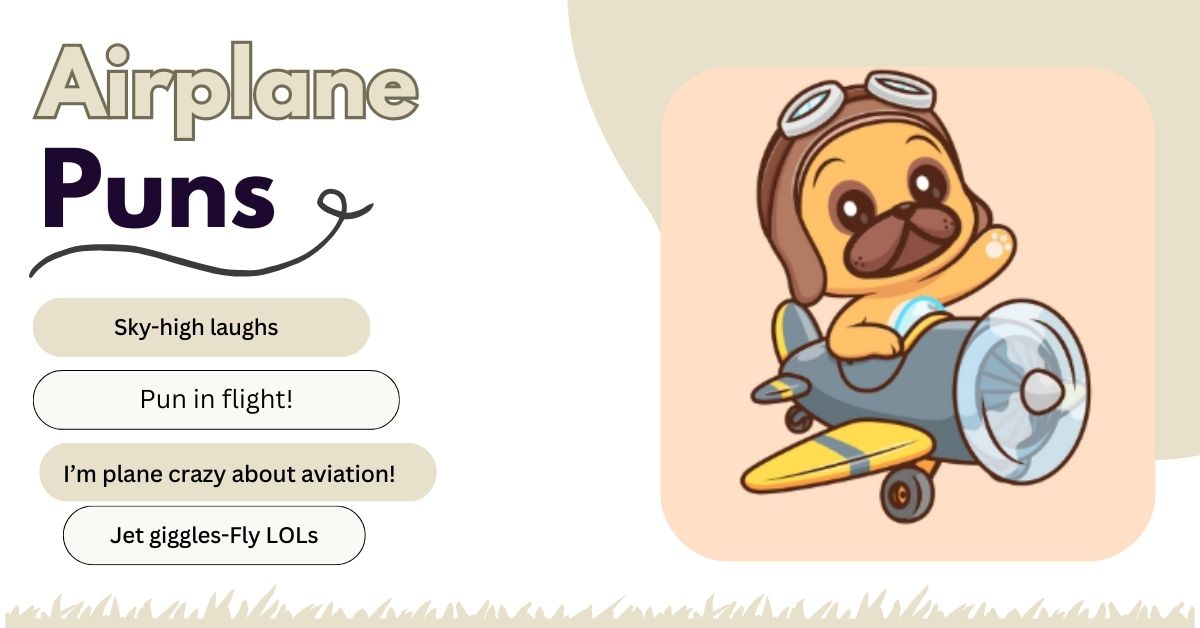 Airplane Puns for Kids