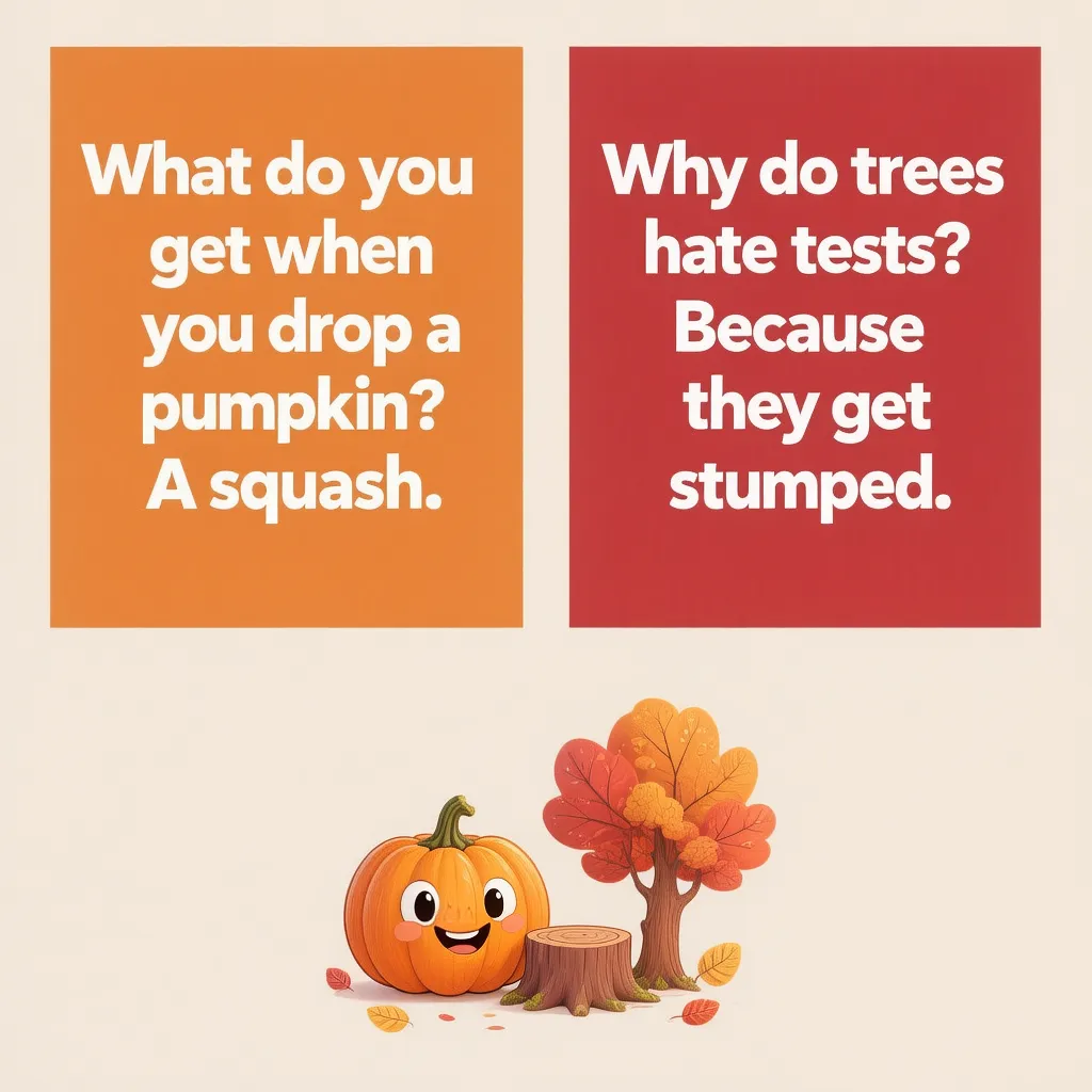 Pumpkin Puns Perfect for Autumn