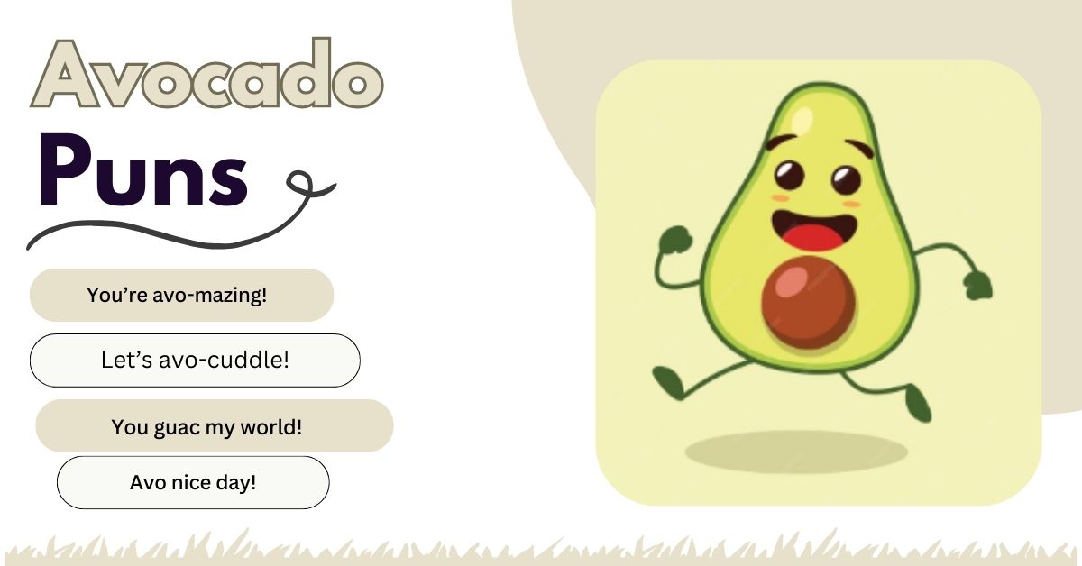 Avocado Puns for Kids