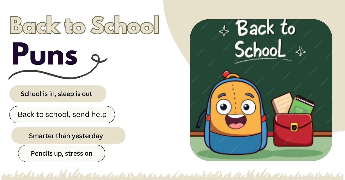 Back to School Puns for Kids
