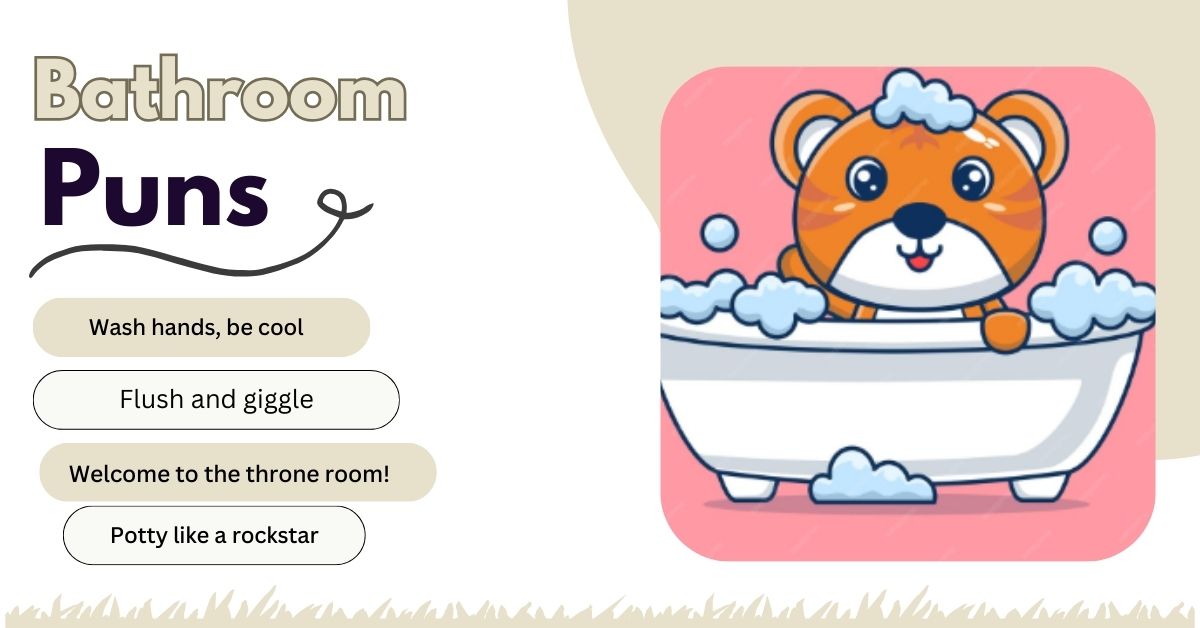 Bathroom Puns for Kids