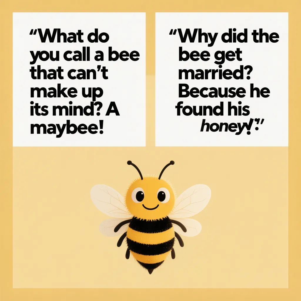 Bee Birthday Puns for Cards and Wishes